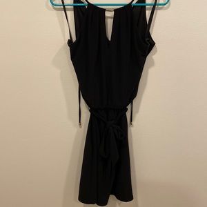 WHBM black stretch dress